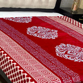 Stencils Damask AC Fleece Blanket