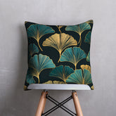 Palm Leaves Digital Printed Cushion