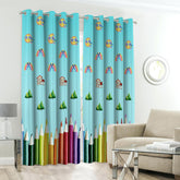 CRT21 Digital Printed Curtain Pair
