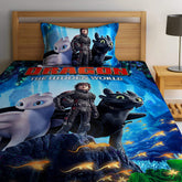Dragon Digital Printed Bed Sheet