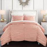 Coral Dream 6Pcs Quilt Cover Set