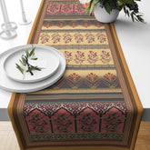 Mughal Marvels Digital Printed Table Runner