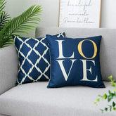 Pack of 2 Love Printed Cushion Covers