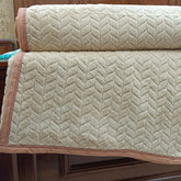 Premium King Size Fleece Blanket (Beige)