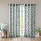 Ornate Grey Digital Printed Curtain Pair