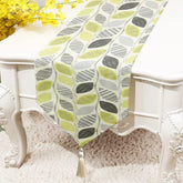 Vine Veins Geometric Digital Printed Table Runner