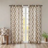 Ornate Digital Printed Curtain Pair