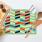 Chevrons Digital Printed Table Mat