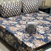 Floral Hexa 3Pcs Flat Sheet Set