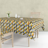 Geometric Digital Printed Table Cover