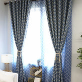 Ornament Digital Printed Curtain Pair