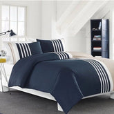 Classic Striped 6Pcs Quilt Cover Set