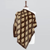 Paisley Silk Printed Scarf 39x39 Inch
