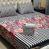 Blossoms 3Pcs Flat Sheet Set