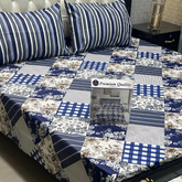 Plaids 3Pcs Flat Sheet Set