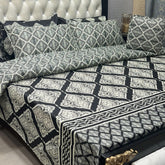 Floral Fusion 7Pcs Comforter Set