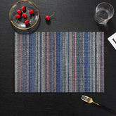 Plaited 6PCs PVC Placemat Set
