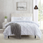 Luminous Pretty White 6Pcs Quilt Cover Set