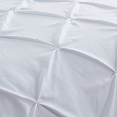 Luminous Pretty White 6Pcs Quilt Cover Set