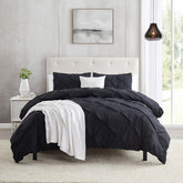 Luminous Black 6Pcs Quilt Cover Set