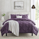 Luminous Mauve 6Pcs Quilt Cover Set