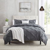 Luminous Charcoal 6Pcs Quilt Cover Set