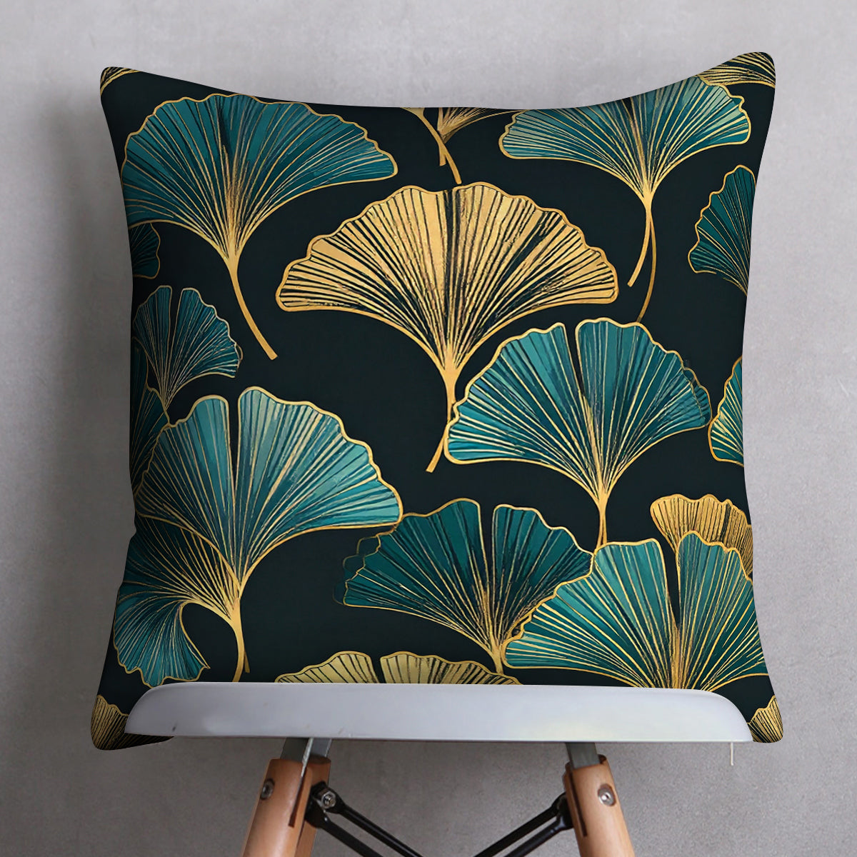 Palm Leaves Digital Printed Cushion