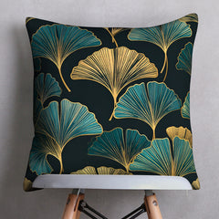 Palm Leaves Digital Printed Cushion