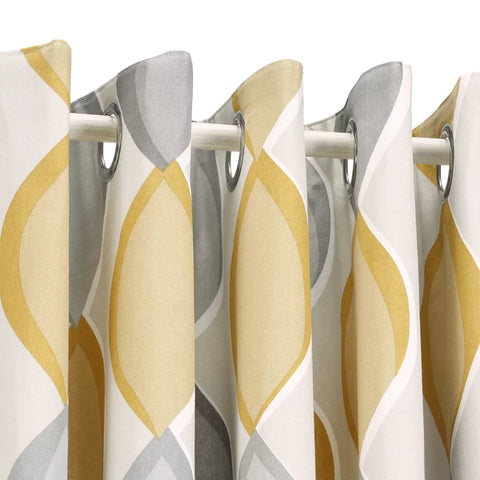 Nebula Digital Printed Curtain Pair