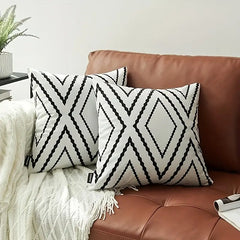 Pack of 4 Reflection Printed Cushion Covers