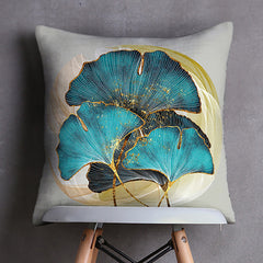 Palm Leaves Digital Printed Cushion