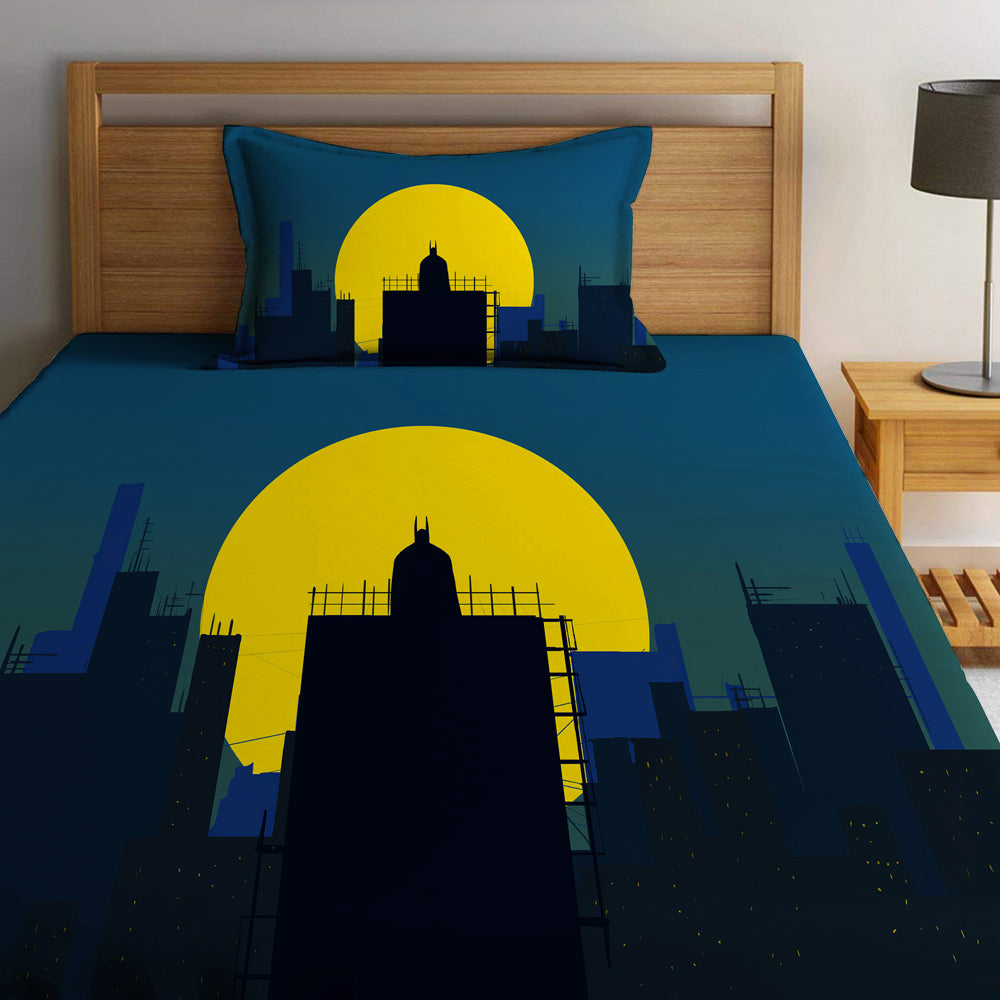 The Batman Digital Printed Bed Sheet