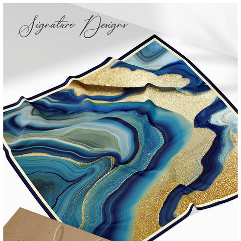 Essence Silk Printed Scarf 39x39 Inch