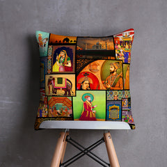 Mughals Digital Printed Cushion