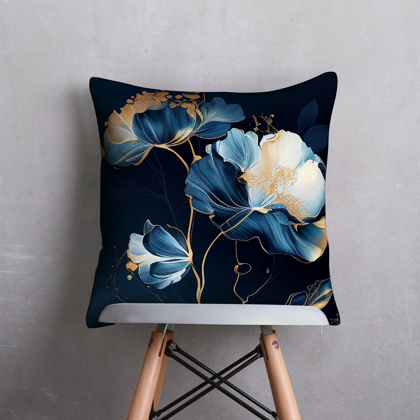 Onyxleaf Digital Printed Cushion