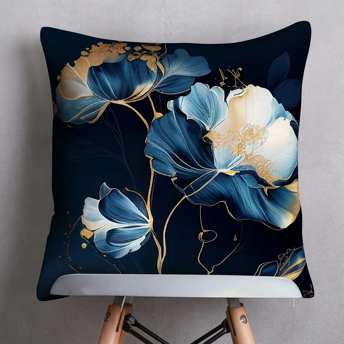 Onyxleaf Digital Printed Cushion