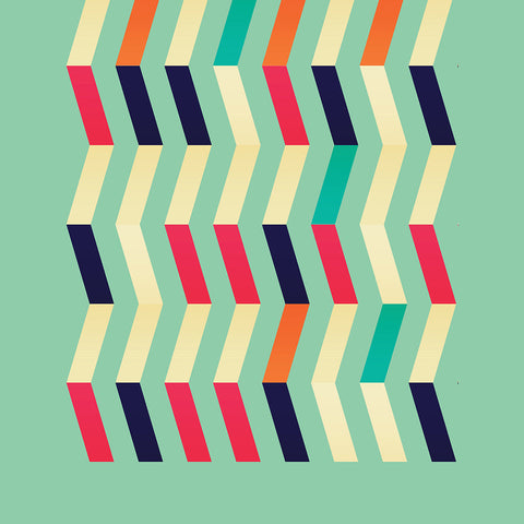 Chevrons Digital Printed Table Runner