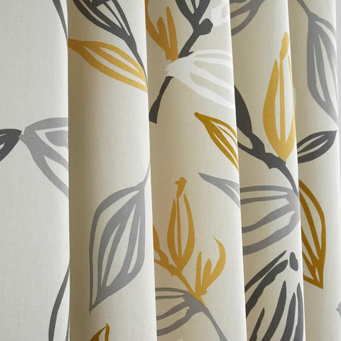 Nature's Elegance Digital Printed Curtain Pair