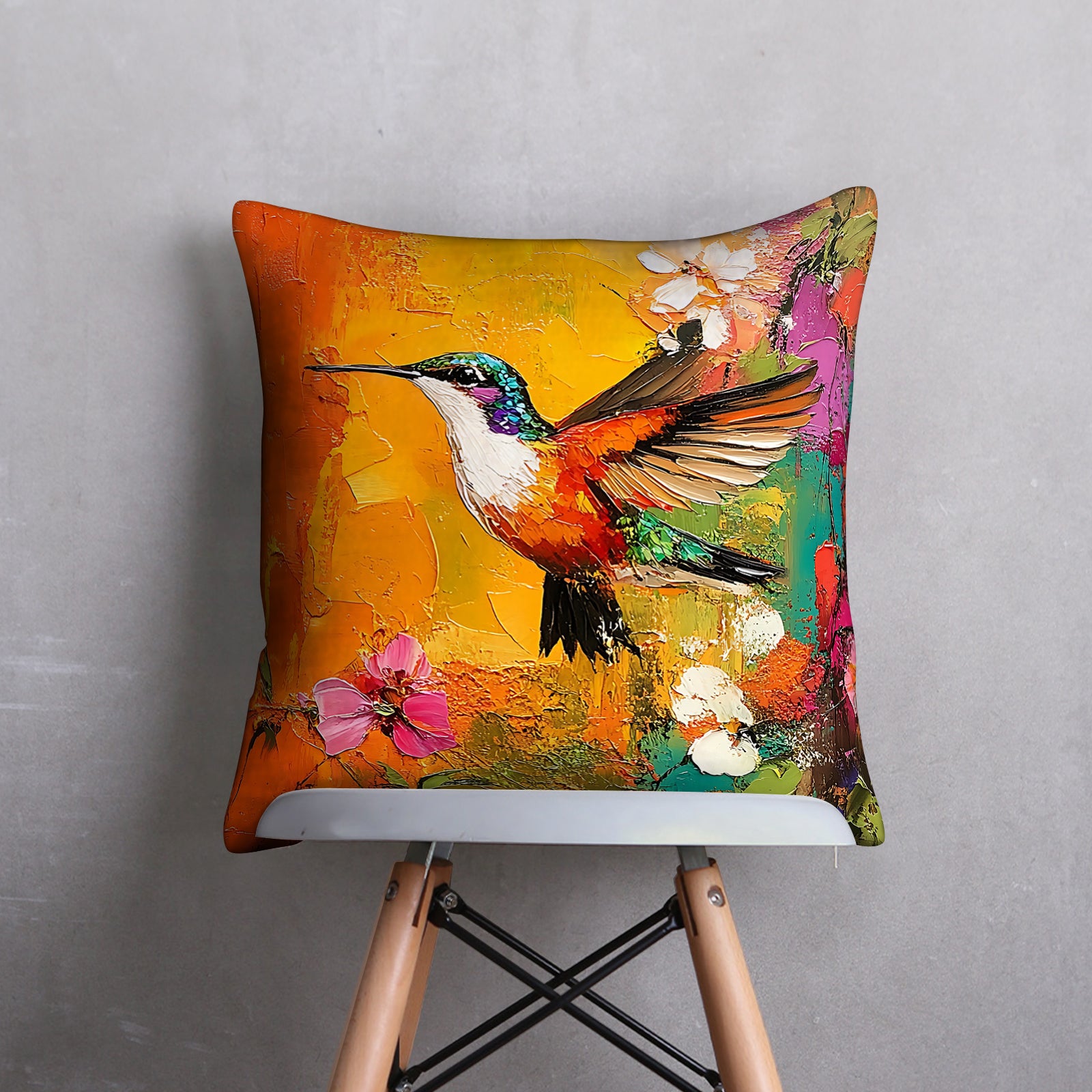 Kingfisher Digital Printed Cushion