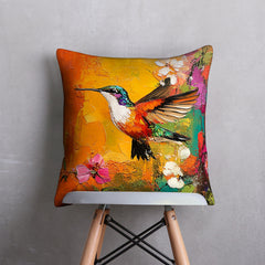 Kingfisher Digital Printed Cushion
