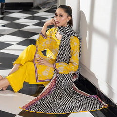 Unstitched 3Pcs Printed Lawn – DSNV1711