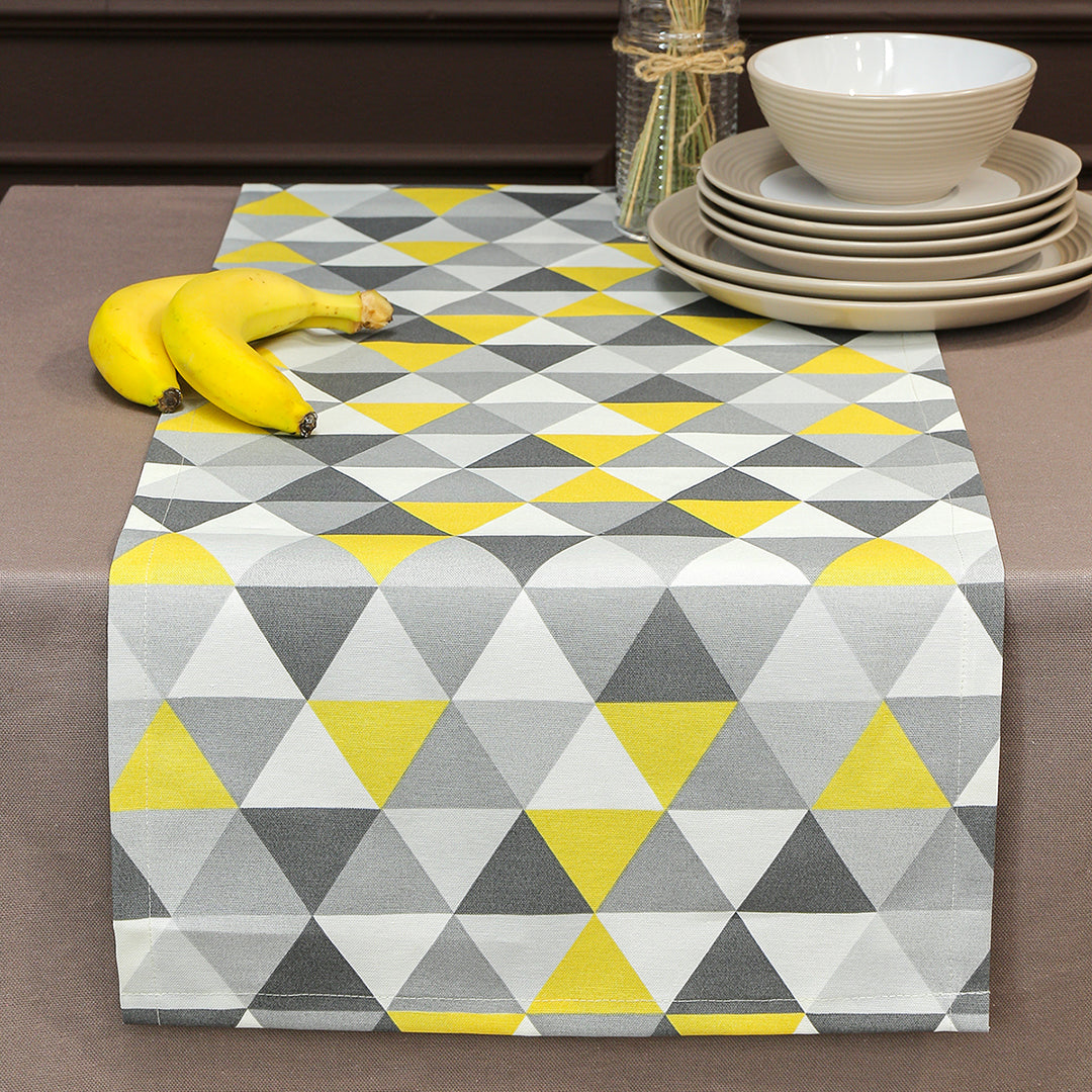 Abstract Digital Printed Table Runner