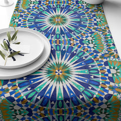 Turkish Digital Printed Table Runner