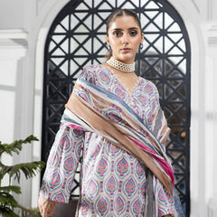 Unstitched 3Pcs Printed Lawn – DSNV1709