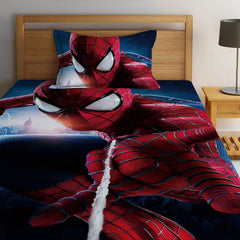 Spider Digital Printed Bed Sheet