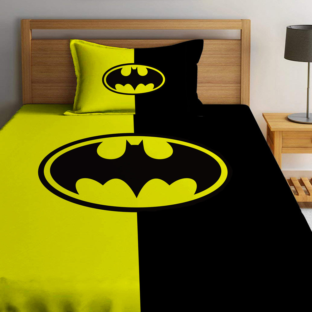 Batman Digital Printed Bed Sheet