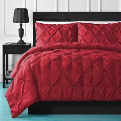 Creak Red 6Pcs Quilt Cover Set