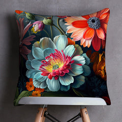 Nature's Elegance Digital Printed Cushion