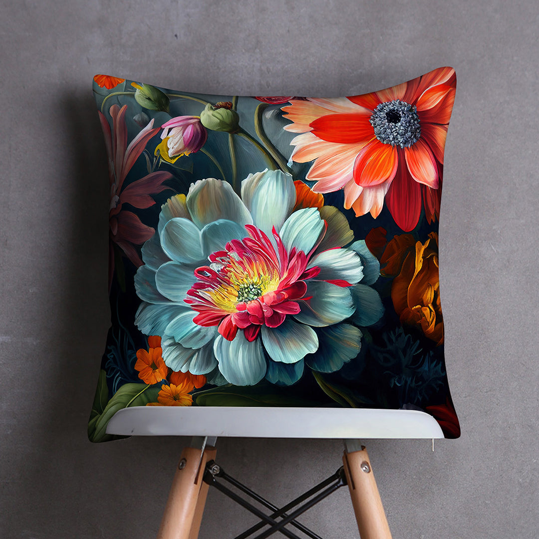 Nature's Elegance Digital Printed Cushion