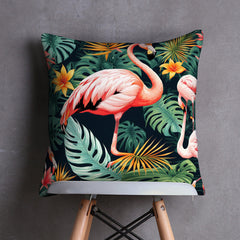 Swan Whispers Digital Printed Cushion